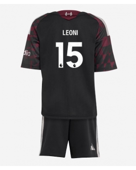 Billige Fotballdrakt Liverpool Giovanni Leoni #15 Replika Tredjedraktsett Barn 2026-27 Kortermet (med bukser)
